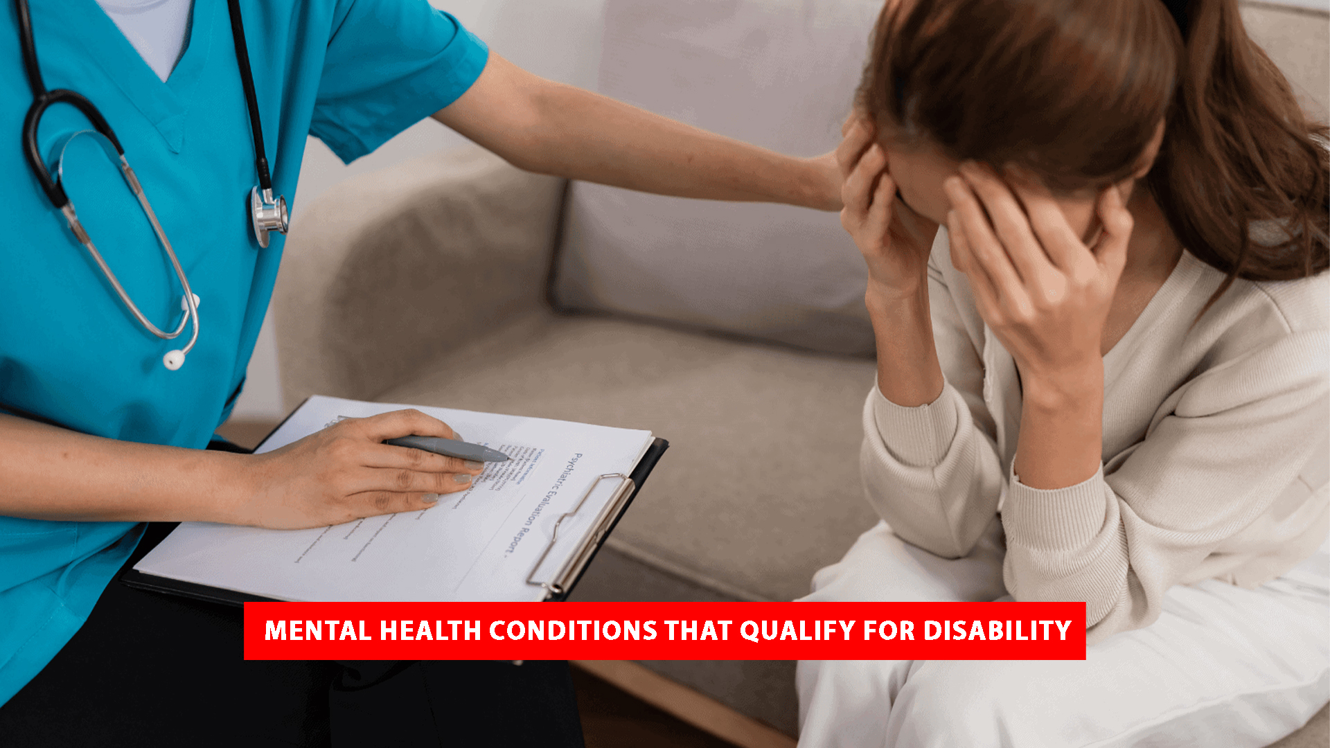 how much does mental health disability pay