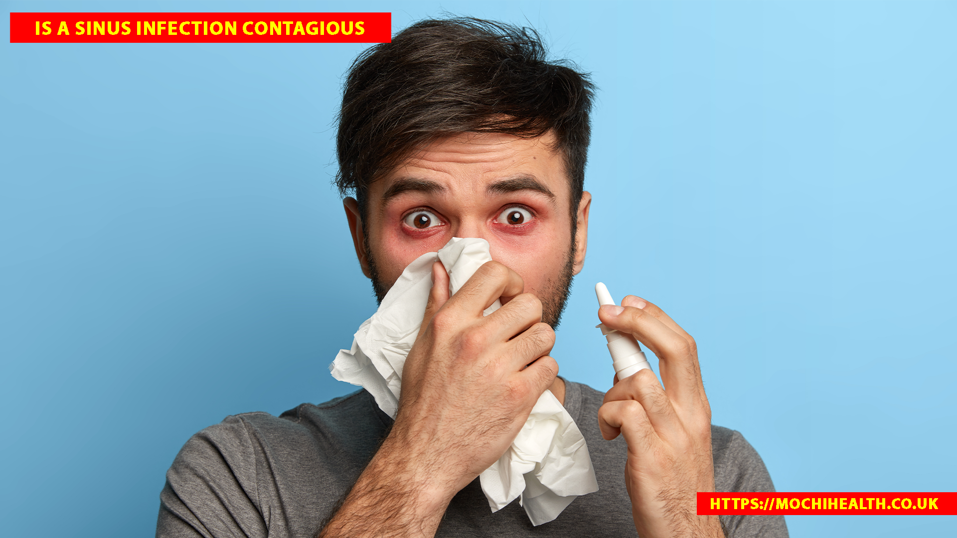 is a sinus infection contagious