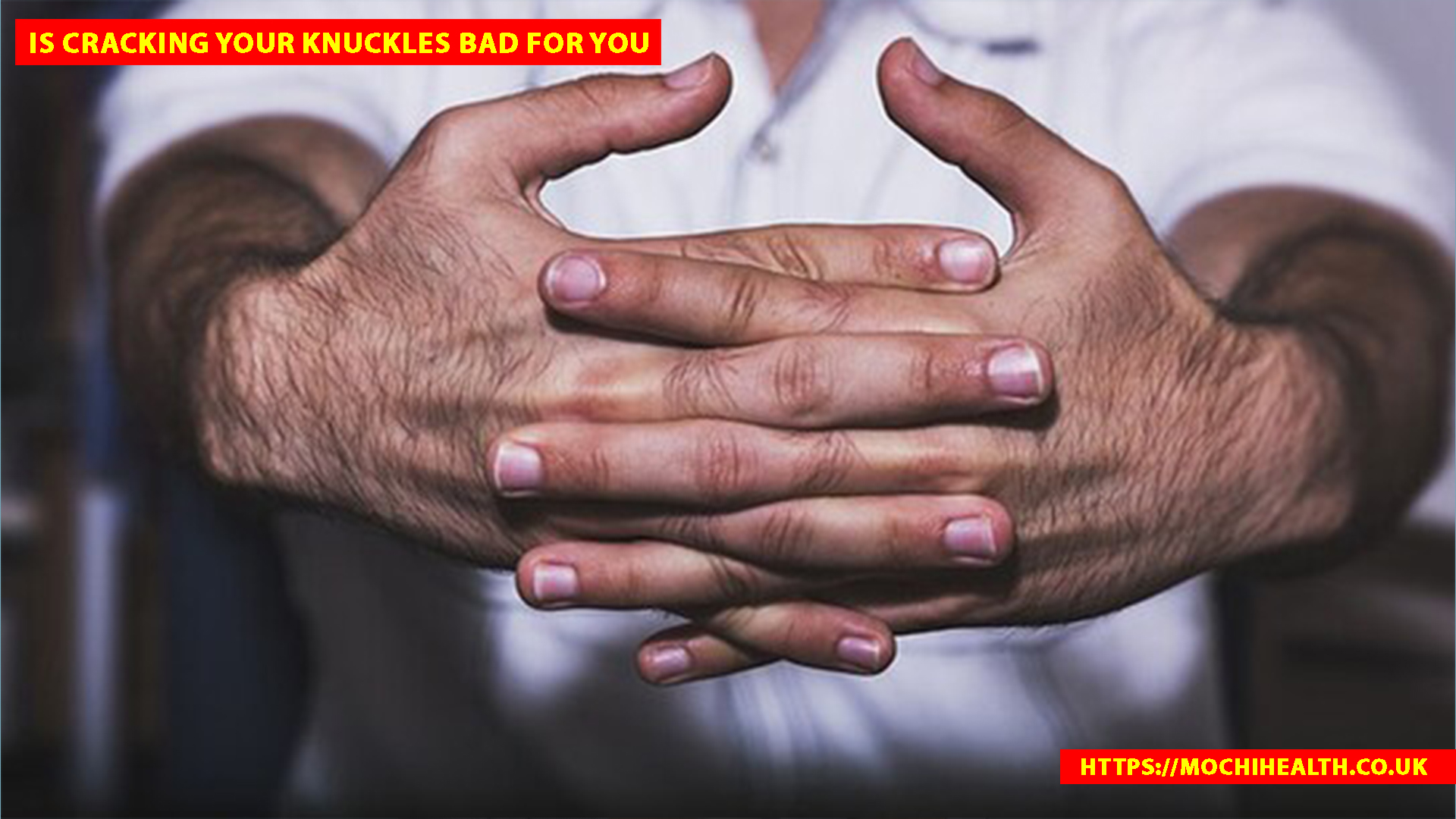 is cracking your knuckles bad for you
