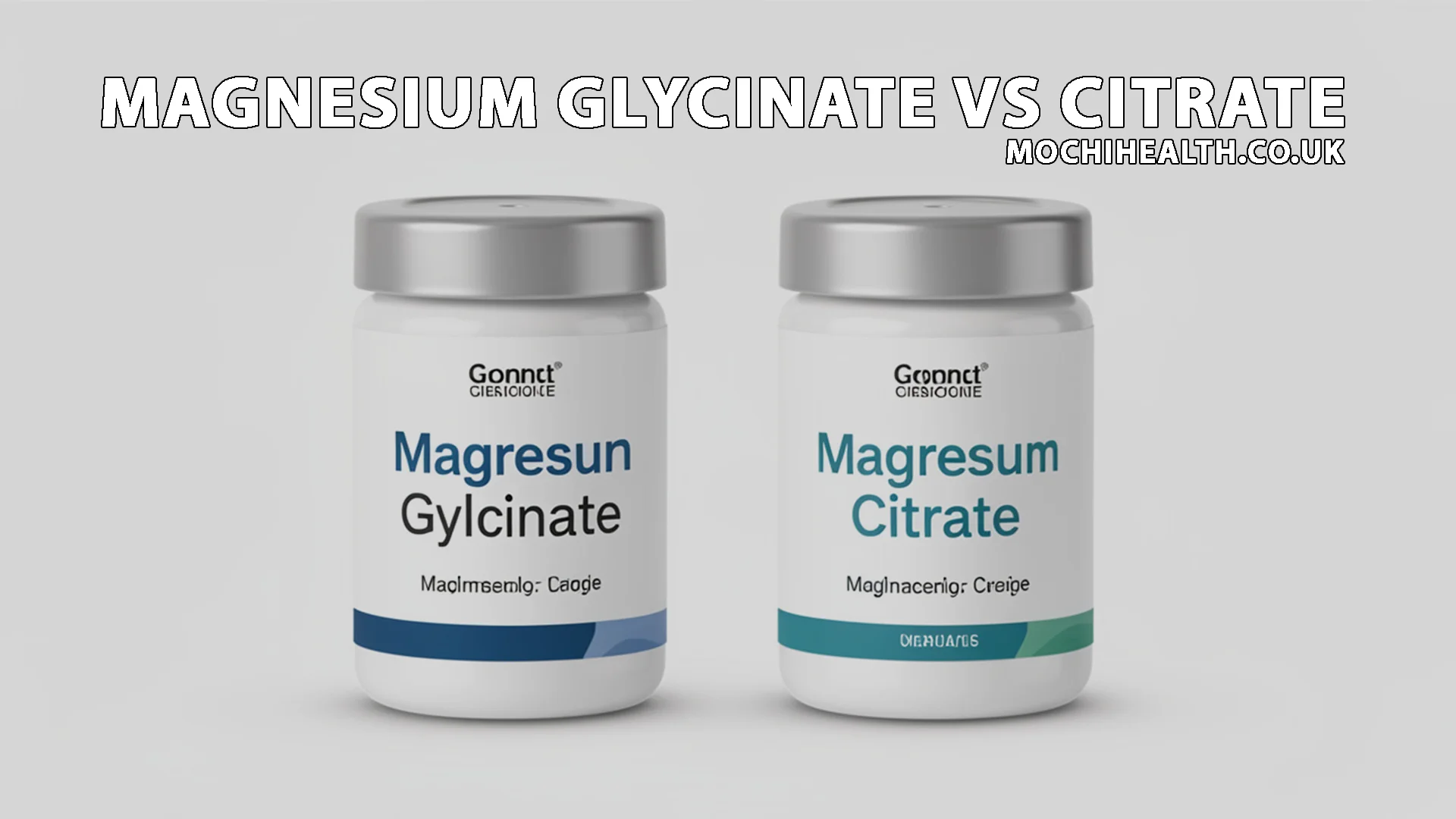 magnesium glycinate vs citrate